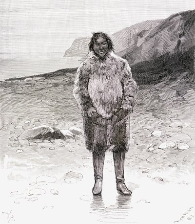 Traditional Eskimo Dress by English School